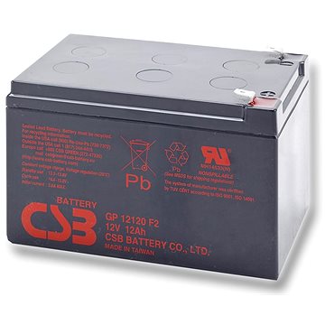 

CSB GP12120 F2, 12V, 12Ah
