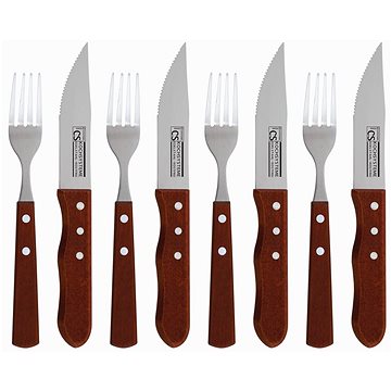 

CS Solingen Sada steakových příborů Jumbo nerez 8 ks CS-070212