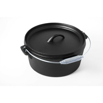 

CS Solingen PARILLA Litinový hrnec na grilování a vaření na otevřeném ohni 24 cm