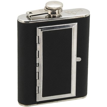 

CATTARA Lahev placatka 175ml s pouzdrem na doutníky