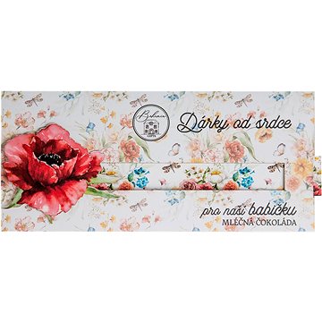 

BOHEMIA GIFTS Dárková interaktivní čokoláda od srdce pro babičku 100 g