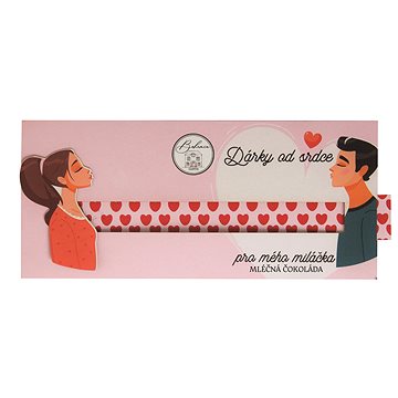 

BOHEMIA GIFTS Dárková interaktivní čokoláda od srdce z lásky 100 g