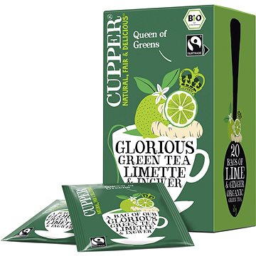 

Cupper BIO Glorious Green Tea 20 × 1,75 g
