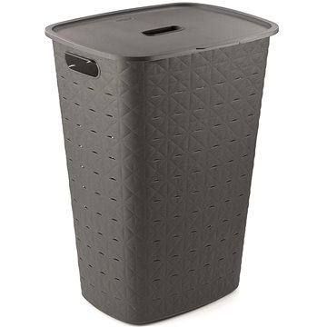 

CURVER Koš na špinavé prádlo Softex 56 l - tmavě šedý
