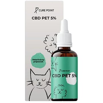 

Cure Point CBD PET 5% Olej pro psy 10 ml