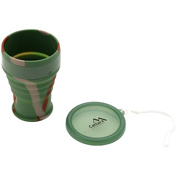 

Cattara Silikonový skládací kelímek ARMY 350ml