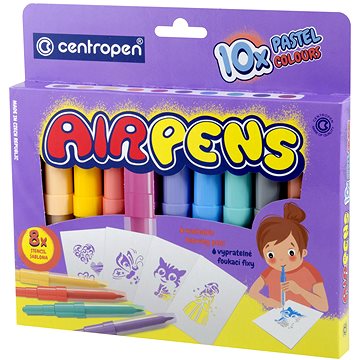 CENTROPEN Air Pens 1500 pastel 10 ks