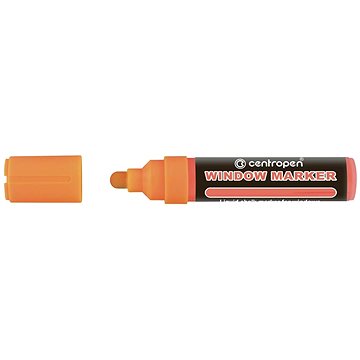 CENTROPEN značkovač 9121 křídový oranžový 3-4mm