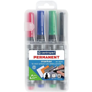 CENTROPEN značkovač permanentní 8576 4 ks