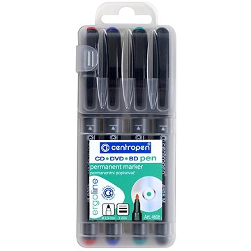

CENTROPEN popisovač na CD/DVD/BD 4606 4 ks