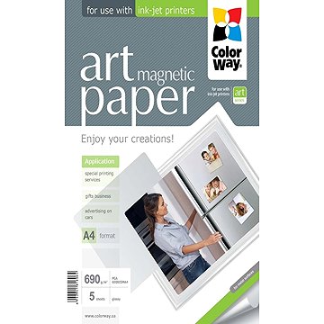 

ColorWay ART glossy magnetic A4 5ks