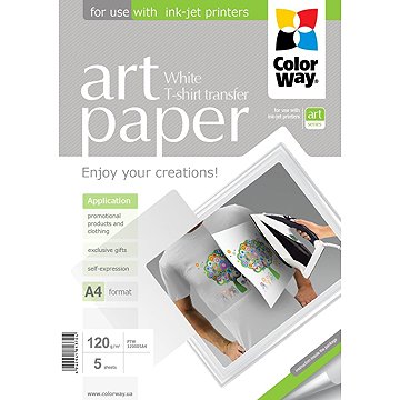ColorWay Art Paper nažehlovací 5 ks