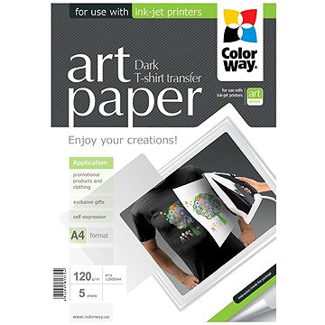 

ColorWay Art Paper nažehlovací 5ks