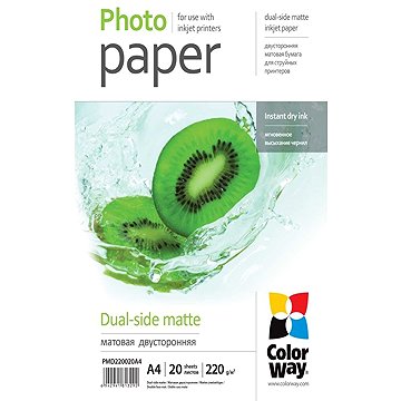

ColorWay Dual-side Matte A4 20 ks
