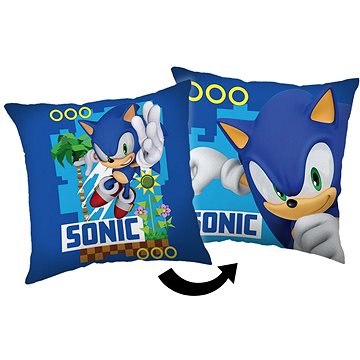 

Jerry Fabrics Polštářek Sonic, 40 × 40 cm