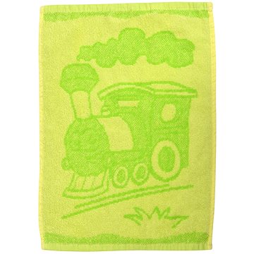 

Profod Dětský ručník Train green 30 × 50 cm