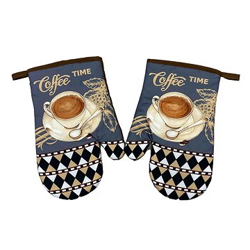 

Praktik Kuchyňská chňapka 2 ks Coffee time 18×27 cm