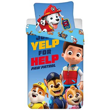 

Jerry Fabrics Povlečení Paw Patrol PP 427 Help 140 × 200, 70 × 90 cm
