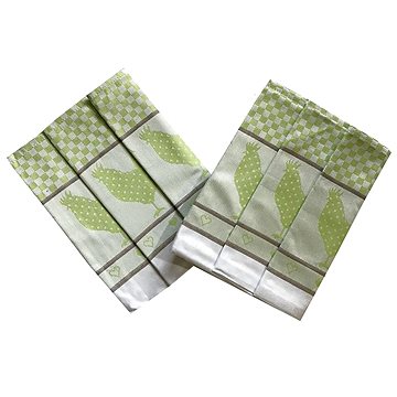 

Svitap sleepwell Utěrka extra savá 50×70 cm Slepičky zelené 3 ks