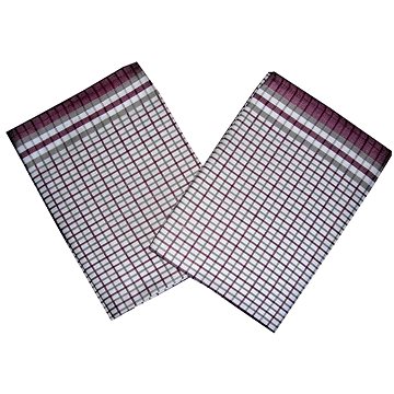 

Svitap sleepwell Utěrky Bambus 50×70 cm Kostka malá bordó 3 ks