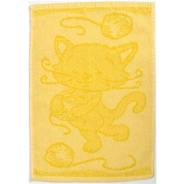 

Profod Dětský ručník Cat yellow 30×50 cm