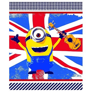 

Jerry Fabrics Dětská fleecová deka Minions 01 120×150 cm