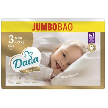 

Dada Extra Care Jumbobag vel. 3 Midi - 106 ks