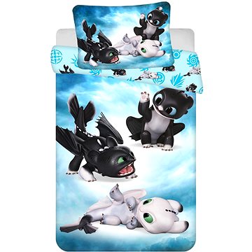 

Jerry Fabrics Disney Jak vycvičit draka "Babies" baby 100×135, 40×60 cm