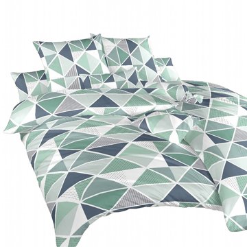 

Dadka Pyramidy bavlna, 140 × 200, 70 × 90 cm, mentol
