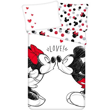 

Jerry Fabrics Mickey and Minnie Love