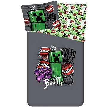 

Jerry Fabrics bavlna Minecraft Metro Art