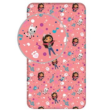 

Jerry Fabrics Prostěradlo Gabbys Dollhouse 90 × 200 × 25 cm