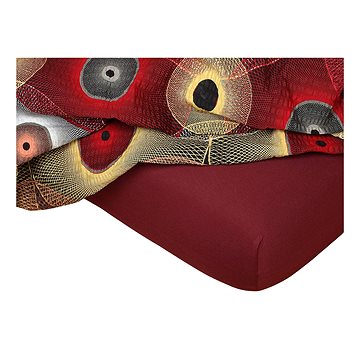 

Dadka Jersey bordó 140×200×18 cm