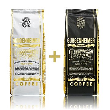 

Guggenheimer zrnková káva Gurmet Supreme, 2 × 500 g