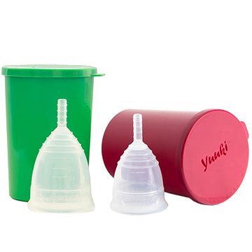 

Yuuki 2pack Menstruační kalíšky, vel. 1 + 2, Soft