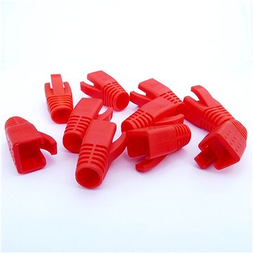 

Datacom Návlek pro plug RJ45 (CAT6A,CAT7) červený (10ks)