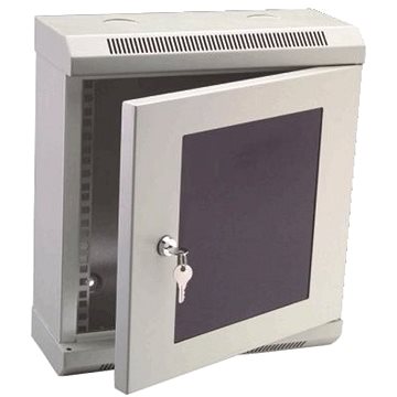 

Datacom 10" 9U/140 mm (sklo) šedý