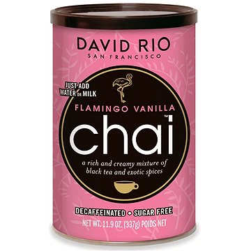 

David Rio Chai Flamingo Vanilla BEZ CUKRU, BEZ KOFEINU 337 g