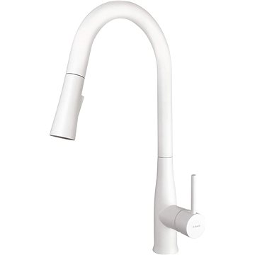 

DEANTE Lukrecja bianco Kuchyňská baterie, s vytahovací hubicí BDH_A72M
