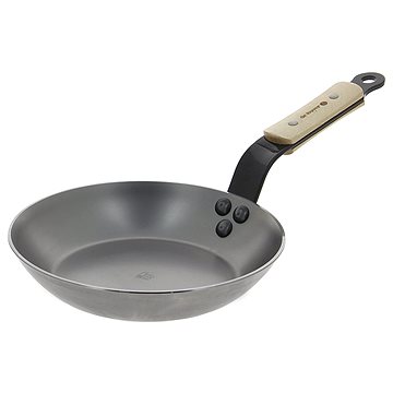 

de Buyer Ocelová pánev 20cm Mineral B Element s dřev. rukojetí 5710.20