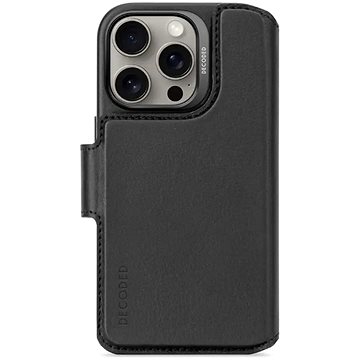

Decoded Leather Detachable Wallet black iPhone 16 Pro Max
