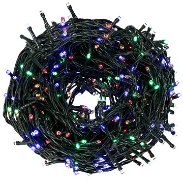 

LED světelný řetěz 20 m, barevný, 120 diod, IP67