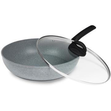 

DeGusto Pánev Wok Stonite 30 cm s odnímatelnou rukojetí