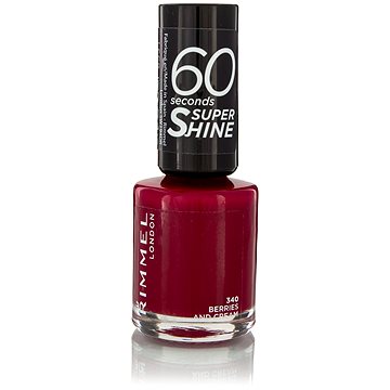 

RIMMEL LONDON 60 Seconds Shine Nail Polish 340 Berries And Cream 8 ml