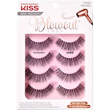 

KISS Blowout Lash Multi Pack (4 pairs) - Pompadour