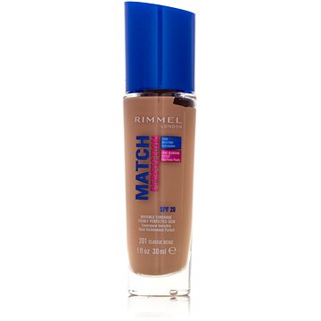

RIMMEL LONDON Match Perfection Foundation SPF20 201 Classic Beige 30 ml