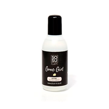 

SOSU COSMETICS Gone Girl Acetonový odstranovač umělých nehtů 150 ml