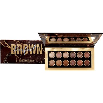 

ParisAx Paletka 12 očních stínů Brown