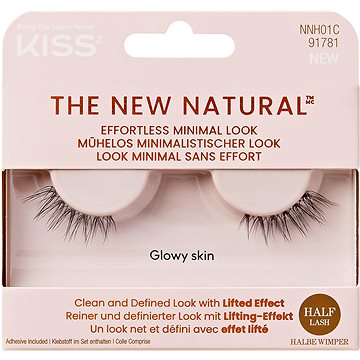 

KISS THE NEW NATURAL HALF LASH 01