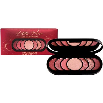 

PARISAX Paletka 6 očních stínů + 1 rozjasňovač (Red copper/Gold)